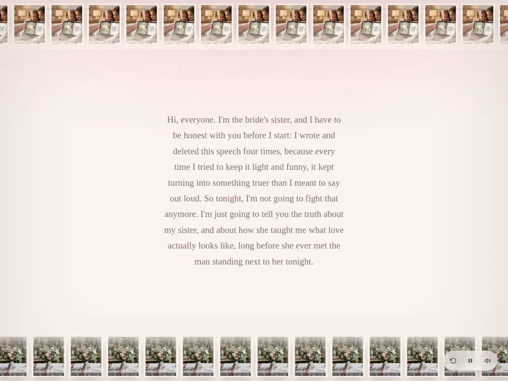 Preview of the The Marquee Story storybook style